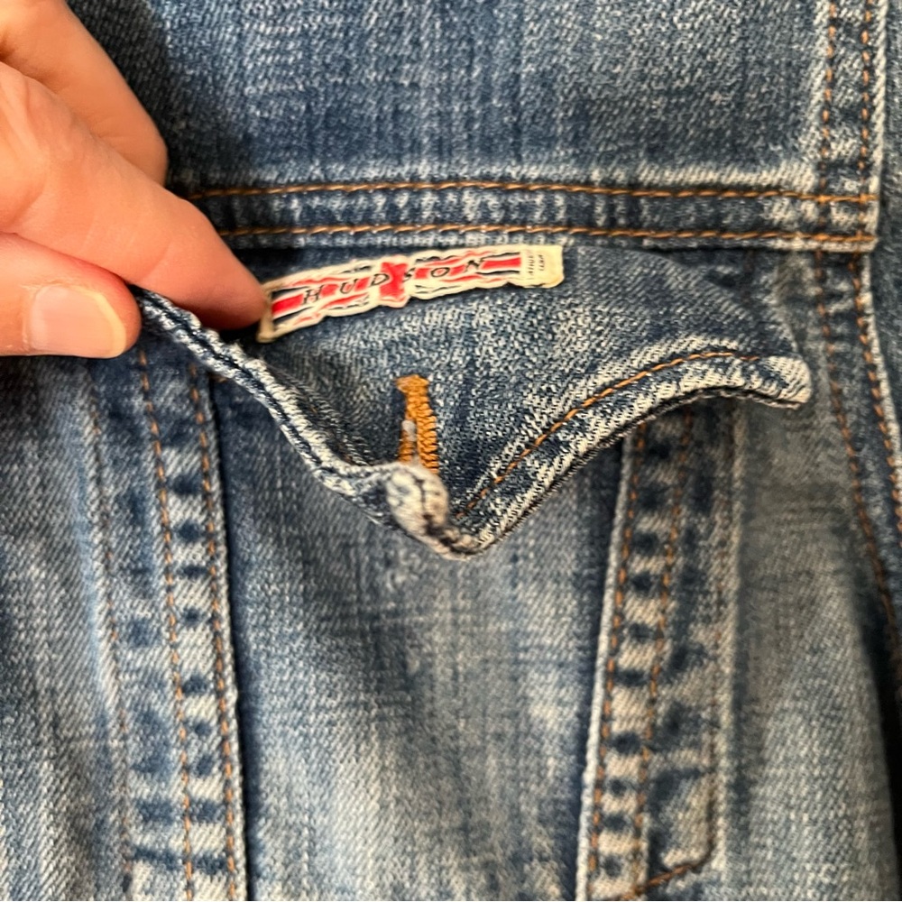 S (2/4) Hudson Jeans Denim Jean Jacket - Picture 14 of 14